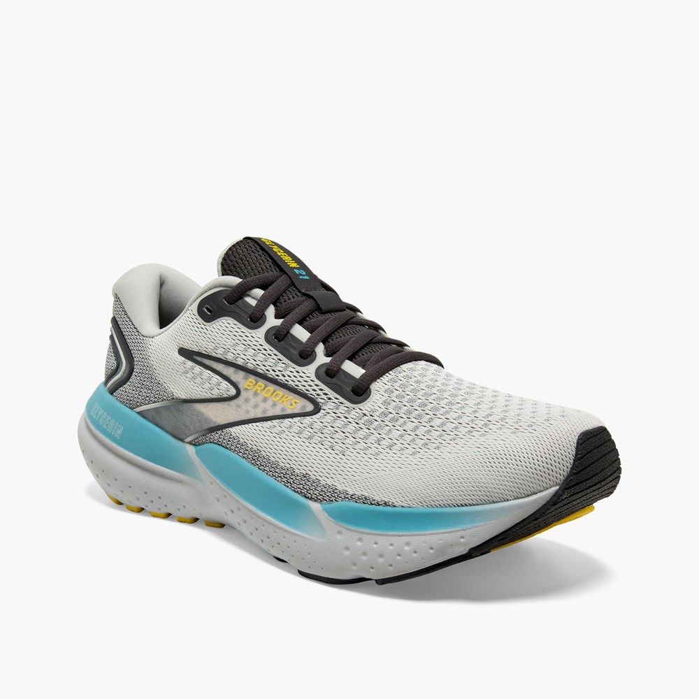 Chaussures Running Route Brooks Glycerin 21 Jaune Homme | QMW-0035317